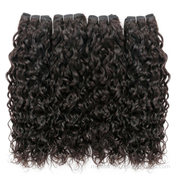 Wholesale Cuticle Aligned Virgin Hair Free Sample Hair Bundles Water Wave Mink Brazilian Human Virgin Hair Bundles Vendors